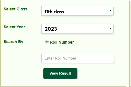 BISE Sahiwal Board 11th Class Result 2023