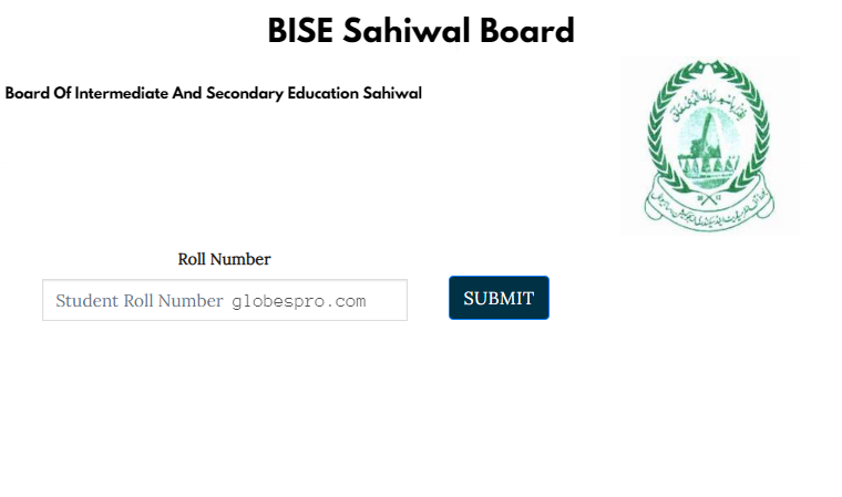 2nd Year Class Result 2023 Sahiwal Board