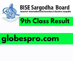 9th Class Result 2023 Sargodha Board