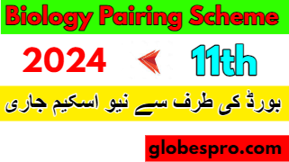 11th Class Biology Pairing Scheme 2024 All Punjab Board