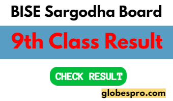 9th Class Result 2023 Sargodha Board