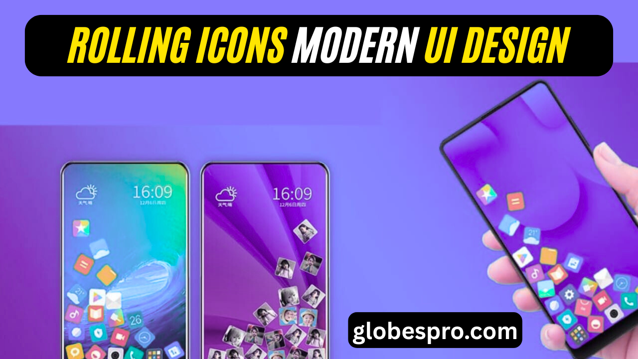 Rolling Icons Modern UI Design